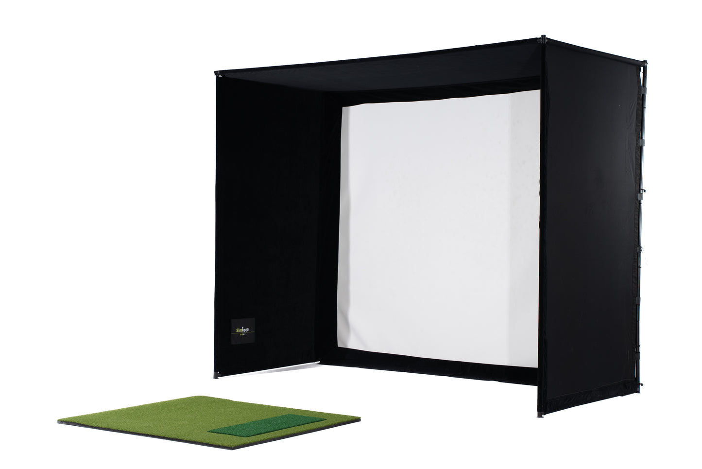 HoleOne by SimTech – Premium DIY Golf Simulator Enclosure with 4k Impact Screen
