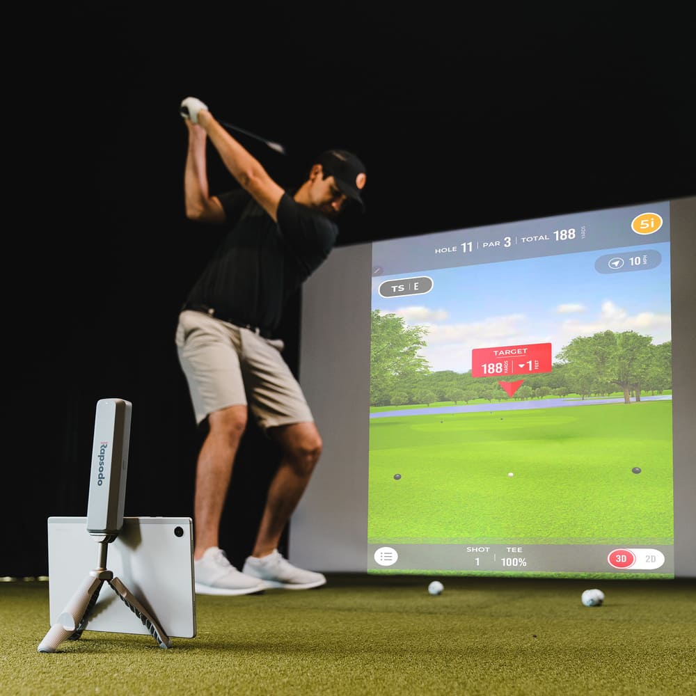 RAPSODO MLM2PRO MOBILE LAUNCH MONITOR & GOLF SIMULATOR