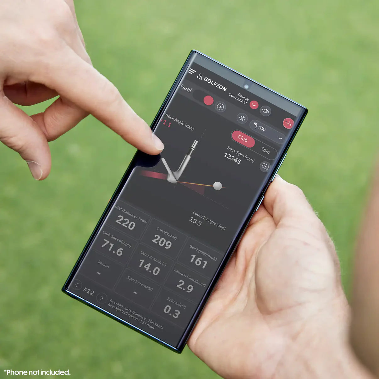 GOLFZON WAVE SIMULATOR & LAUNCH MONITOR