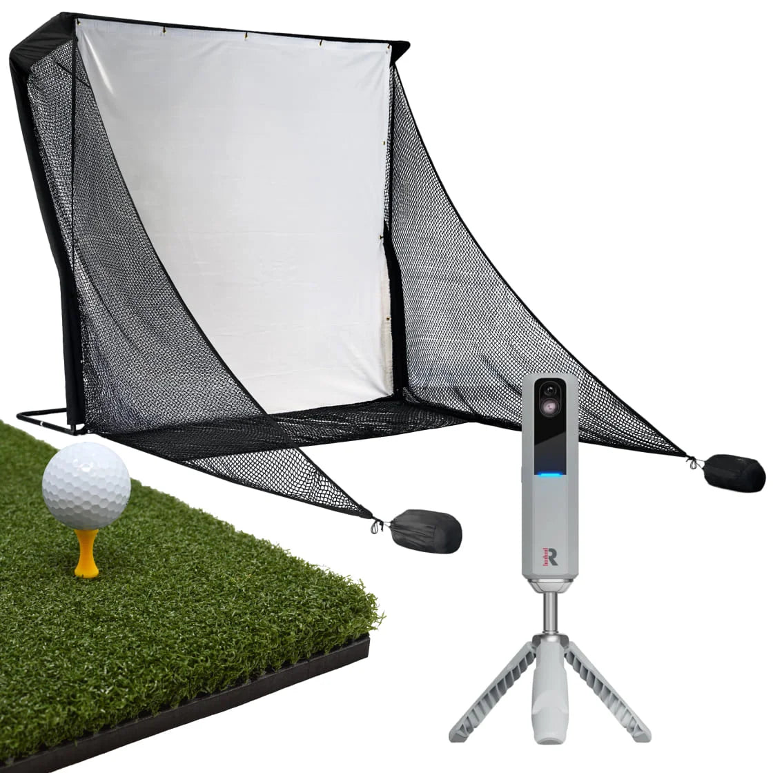 RAPSODO MLM2 PRO NET BUNDLE Net With Impact Screen Tee Turf